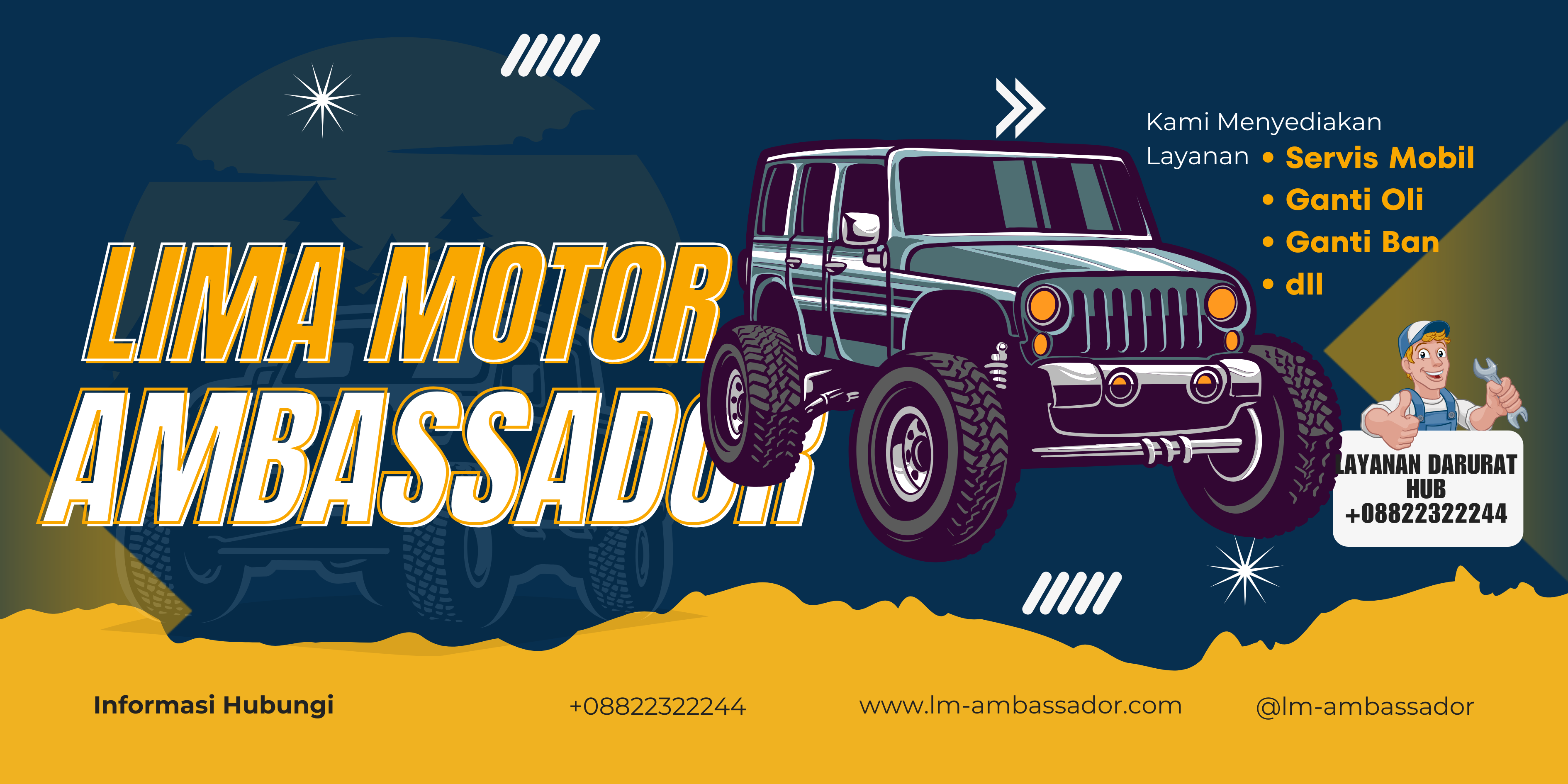 Layanan servis profesional